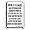 Signmission Safety Sign, 18 in Height, Aluminum, 12 in Length, Equine - West Virginia A-1218 Equine - West Virginia - alternate 1